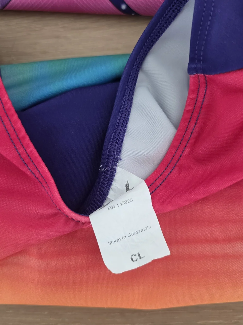Lot of 2 GK Elite Gymnastics Leotards Size Child Medium & Child Large